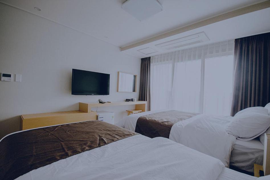 Jeju Lavender Hotel Seogwipo Eksteriør billede